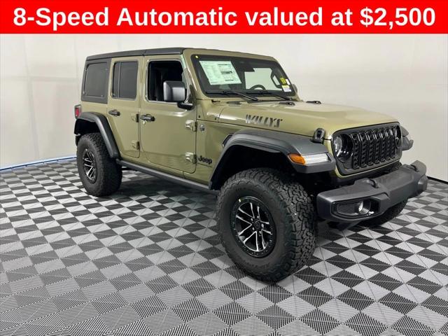 2025 Jeep Wrangler WRANGLER 4-DOOR WILLYS 2025 Jeep Wrangler WRANGLER 4-DOOR WILLYS