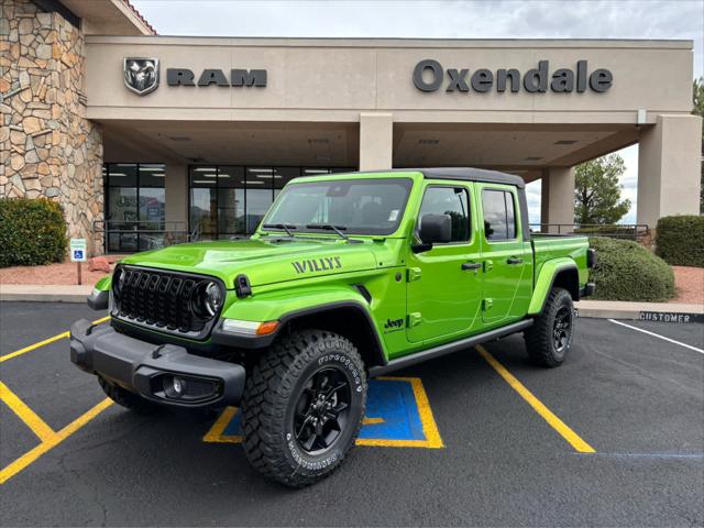 2025 Jeep Gladiator GLADIATOR WILLYS 4X4 2025 Jeep Gladiator GLADIATOR WILLYS 4X4