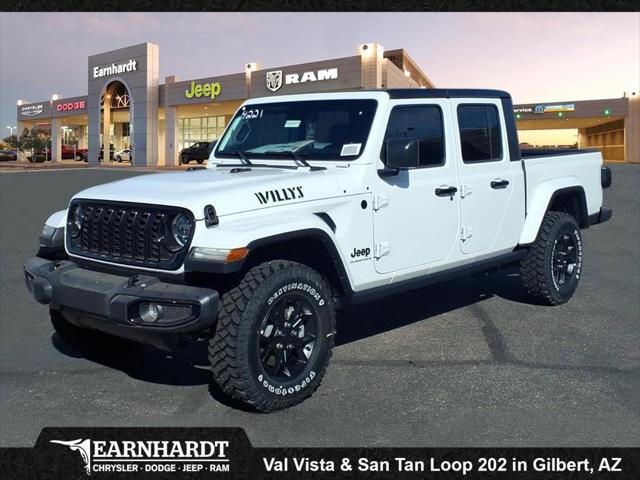 2025 Jeep Gladiator GLADIATOR WILLYS 4X4 2025 Jeep Gladiator GLADIATOR WILLYS 4X4