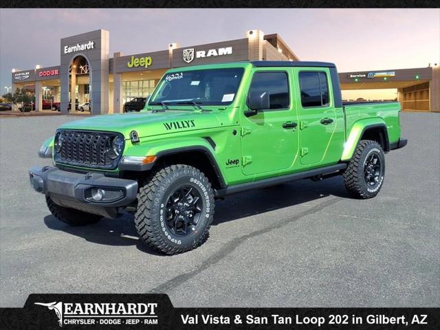 2025 Jeep Gladiator GLADIATOR WILLYS 4X4 2025 Jeep Gladiator GLADIATOR WILLYS 4X4