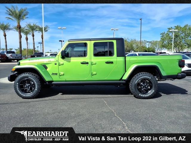 2025 Jeep Gladiator GLADIATOR WILLYS 4X4 2025 Jeep Gladiator GLADIATOR WILLYS 4X4