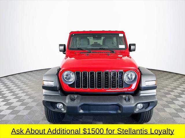 2025 Jeep Wrangler WRANGLER 4-DOOR SPORT S 2025 Jeep Wrangler WRANGLER 4-DOOR SPORT S