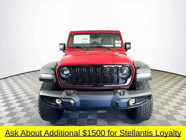 2025 Jeep Wrangler WRANGLER 4-DOOR WILLYS 2025 Jeep Wrangler WRANGLER 4-DOOR WILLYS