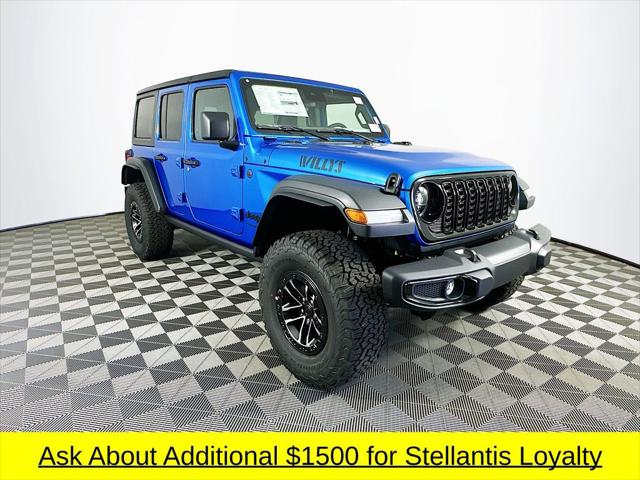 2025 Jeep Wrangler WRANGLER 4-DOOR WILLYS 2025 Jeep Wrangler WRANGLER 4-DOOR WILLYS
