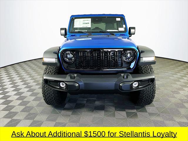 2025 Jeep Wrangler WRANGLER 4-DOOR WILLYS 2025 Jeep Wrangler WRANGLER 4-DOOR WILLYS