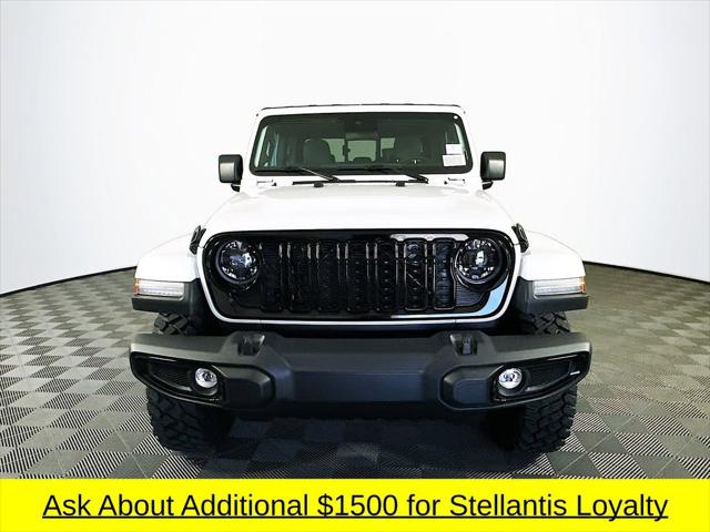 2025 Jeep Gladiator GLADIATOR WILLYS 4X4 2025 Jeep Gladiator GLADIATOR WILLYS 4X4