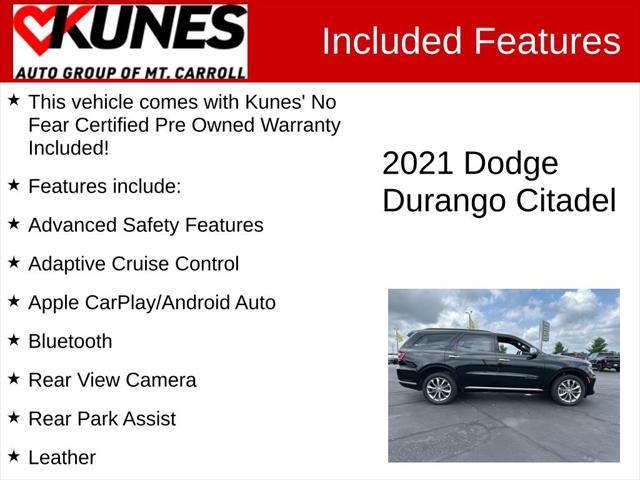 2021 Dodge Durango Citadel Anodized Platinum