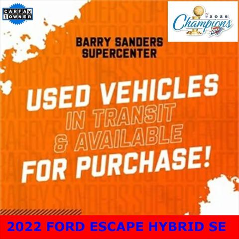 2022 Ford Escape SE Hybrid