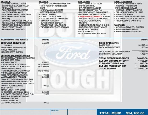 2019 Ford F-150 XLT
