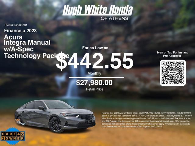 2023 Acura Integra A-SPEC Technology