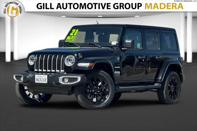 2021 Jeep Wrangler 4xe Unlimited Sahara 4x4