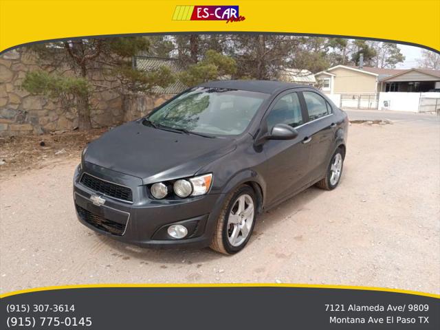 2016 Chevrolet Sonic LTZ Auto for sale in El Paso, TX