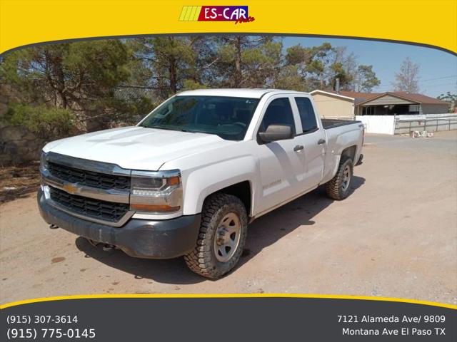 2016 Chevrolet Silverado 1500 WT for sale in El Paso, TX