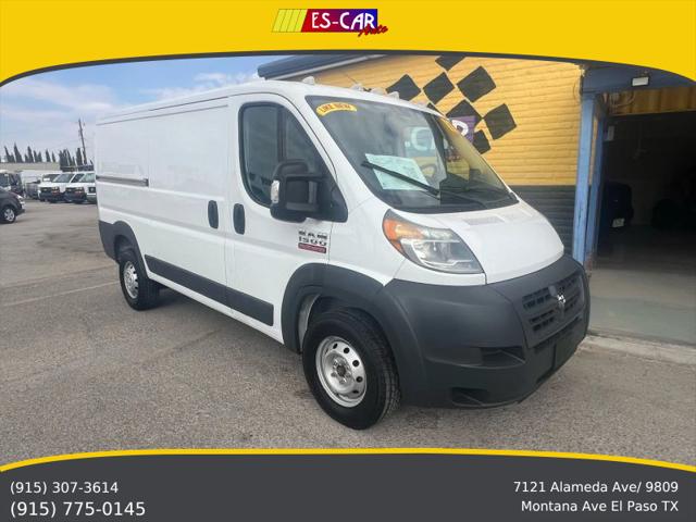 2017 Ram ProMaster Cargo Van Low Roof 136" WB for sale in El Paso, TX