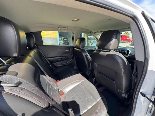 2015 Chevrolet Sonic RS Manual
