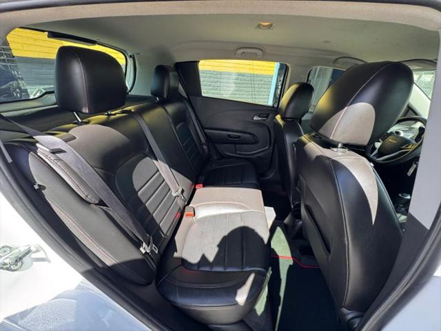 2015 Chevrolet Sonic RS Manual