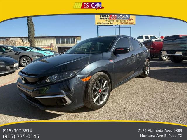 2019 Honda Civic EX for sale in El Paso, TX