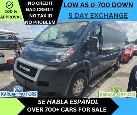 2019 Ram ProMaster Cargo Van High Roof 159" WB EXT for sale in Manassas, VA