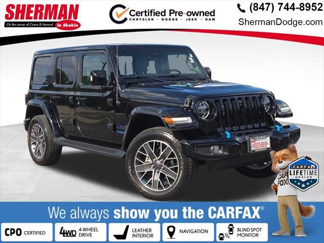 2022 Jeep Wrangler 4xe Unlimited High Altitude 4x4