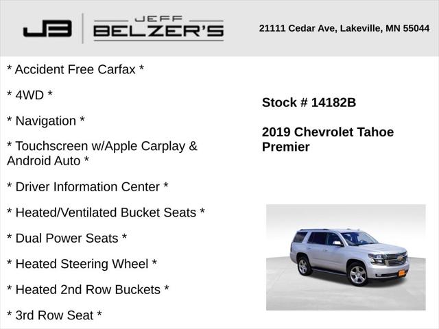 2019 Chevrolet Tahoe Premier 2019 Chevrolet Tahoe Premier