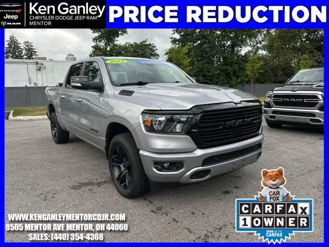 2021 RAM 1500 Big Horn Crew Cab 4x4 57 Box