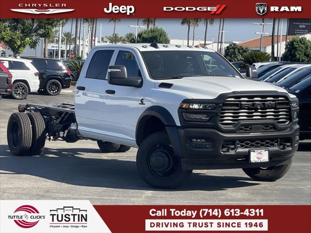 2025 RAM Ram 5500 Chassis Cab RAM 5500 TRADESMAN CHASSIS CREW CAB 4X4 84 CA