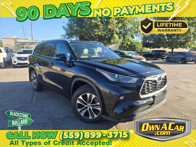 2022 Toyota Highlander XLE for sale in Fresno, CA