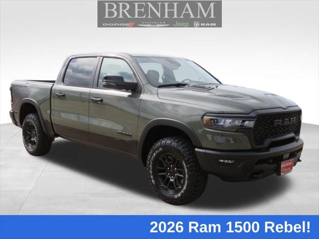 2026 RAM Ram 1500 RAM 1500 REBEL CREW CAB 4X4 57 BOX