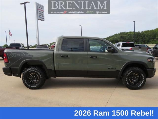 2026 RAM Ram 1500 RAM 1500 REBEL CREW CAB 4X4 57 BOX