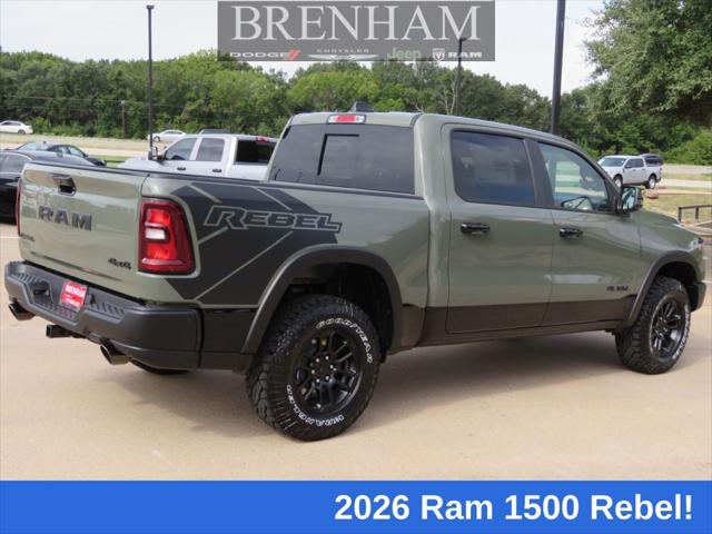 2026 RAM Ram 1500 RAM 1500 REBEL CREW CAB 4X4 57 BOX