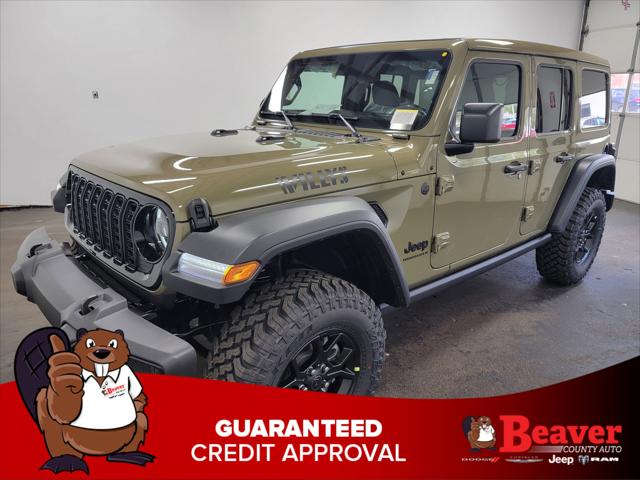 2025 Jeep Wrangler WRANGLER 4-DOOR WILLYS 2025 Jeep Wrangler WRANGLER 4-DOOR WILLYS