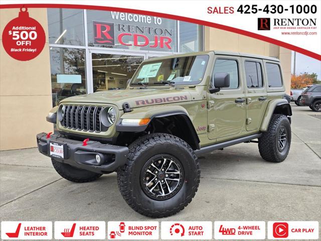 2025 Jeep Wrangler WRANGLER 4-DOOR RUBICON X