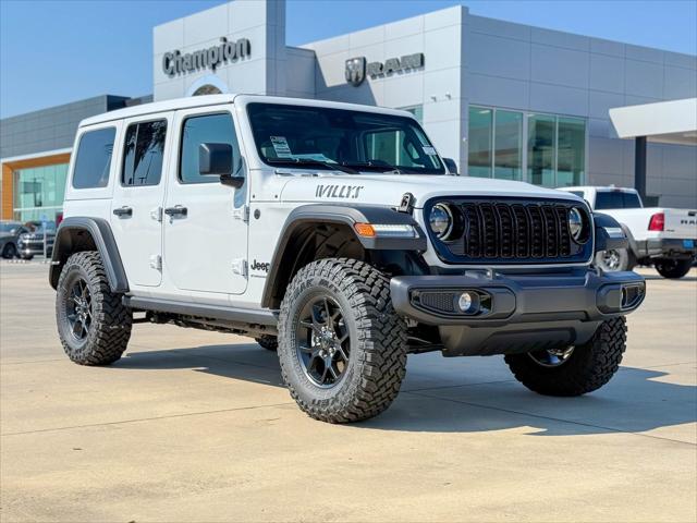 2025 Jeep Wrangler WRANGLER 4-DOOR WILLYS 2025 Jeep Wrangler WRANGLER 4-DOOR WILLYS