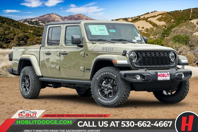 2025 Jeep Gladiator GLADIATOR WILLYS 4X4 2025 Jeep Gladiator GLADIATOR WILLYS 4X4