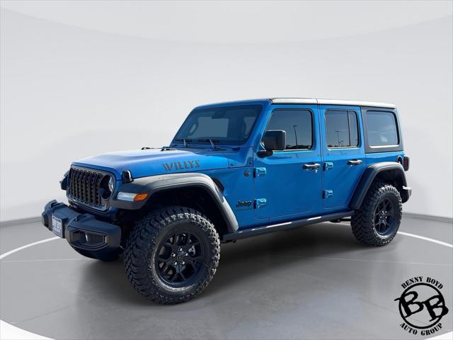 2025 Jeep Wrangler WRANGLER 4-DOOR WILLYS 2025 Jeep Wrangler WRANGLER 4-DOOR WILLYS