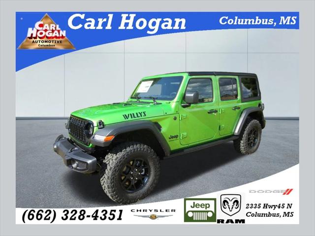 2025 Jeep Wrangler WRANGLER 4-DOOR WILLYS