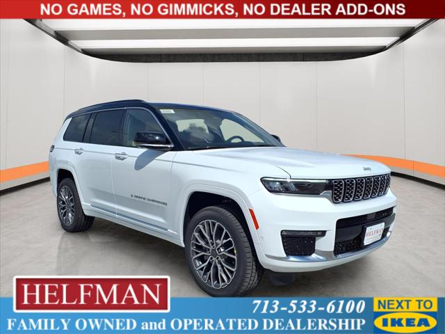 2025 Jeep Grand Cherokee GRAND CHEROKEE L SUMMIT RESERVE 4X4 2025 Jeep Grand Cherokee GRAND CHEROKEE L SUMMIT RESERVE 4X4