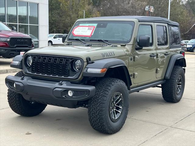 2025 Jeep Wrangler WRANGLER 4-DOOR WILLYS