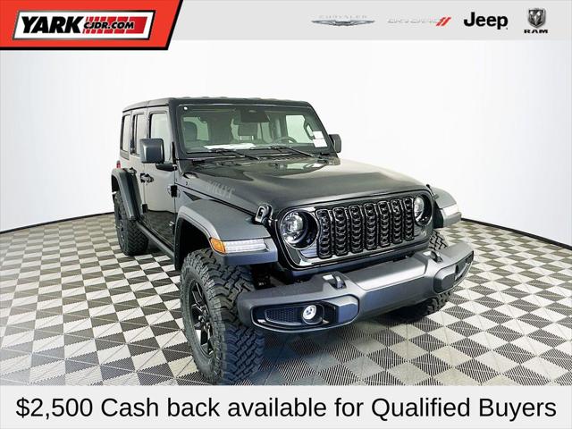 2025 Jeep Wrangler WRANGLER 4-DOOR WILLYS
