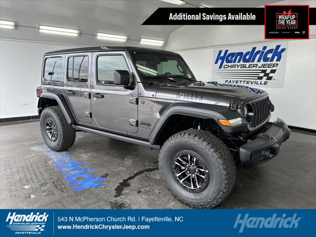2025 Jeep Wrangler WRANGLER 4-DOOR WILLYS 2025 Jeep Wrangler WRANGLER 4-DOOR WILLYS