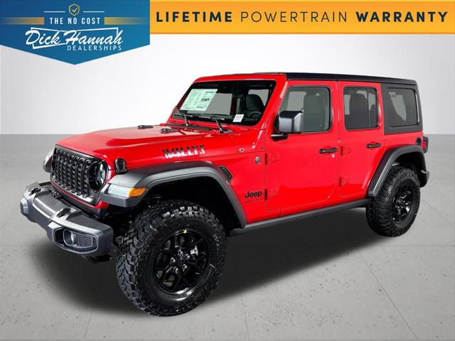 2025 Jeep Wrangler WRANGLER 4-DOOR WILLYS 2025 Jeep Wrangler WRANGLER 4-DOOR WILLYS