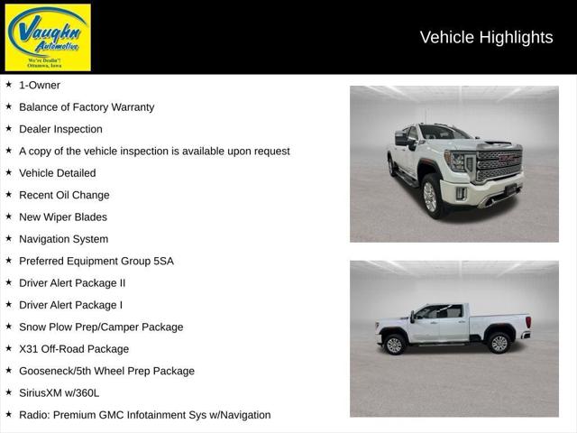 2021 GMC Sierra 2500HD 4WD Crew Cab Standard Bed Denali