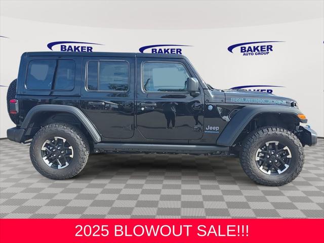 2025 Jeep Wrangler 4xe WRANGLER 4-DOOR RUBICON 4xe