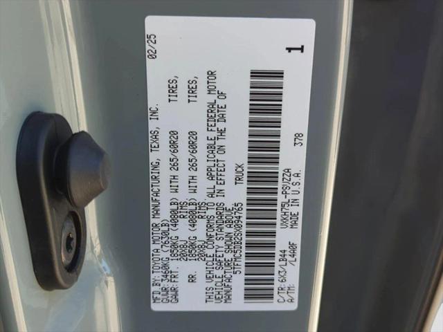 2025 Toyota Tundra 1794 Edition CrewMax 5.5' Bed