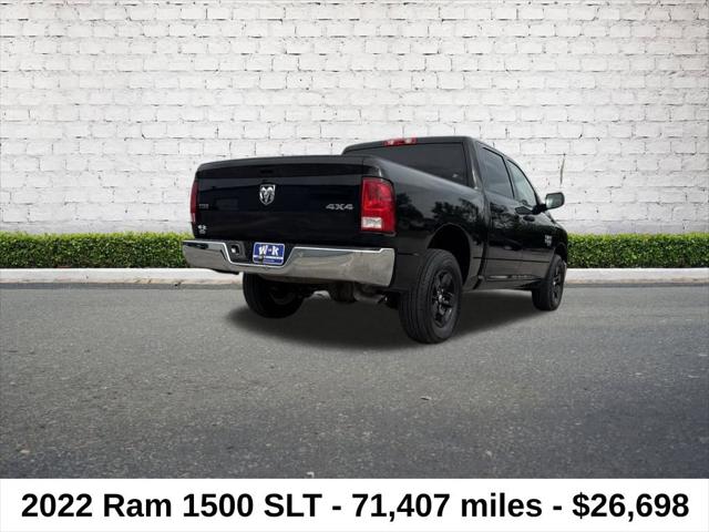 2022 RAM 1500 Classic SLT Crew Cab 4x4 57 Box 2022 RAM 1500 Classic SLT Crew Cab 4x4 57 Box