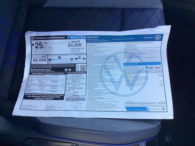 2025 Volkswagen Golf R 2.0T