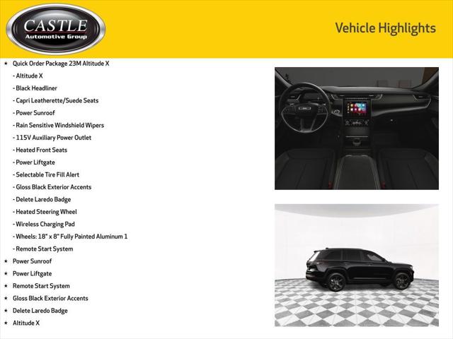 2025 Jeep Grand Cherokee GRAND CHEROKEE ALTITUDE X 4X4