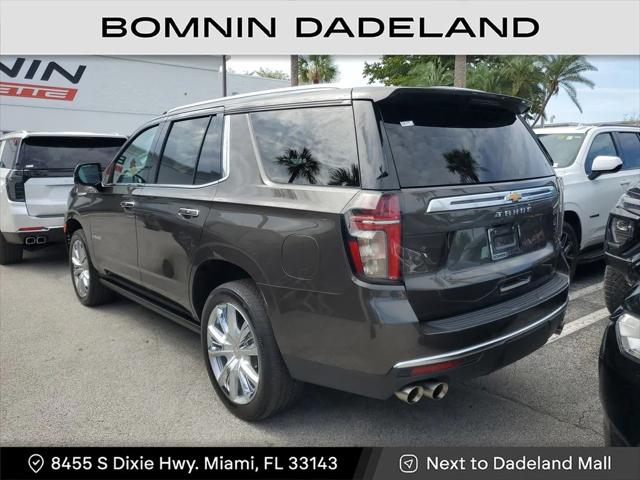 2021 Chevrolet Tahoe 4WD High Country 2021 Chevrolet Tahoe 4WD High Country