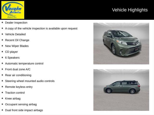 2019 Toyota Sienna Limited Premium 7 Passenger