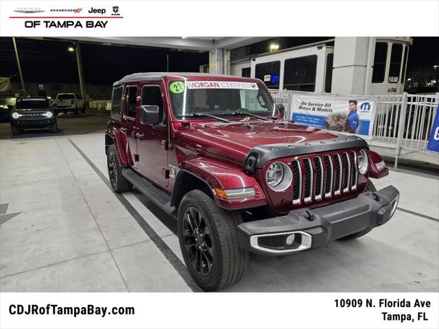 2021 Jeep Wrangler 4xe Unlimited Sahara 4x4
